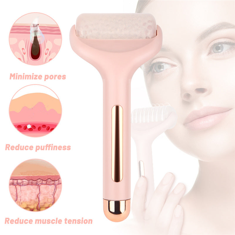 ✨ AuraCool™ Facial Ice Roller ❄️ – De-Puff & Refresh in Minutes